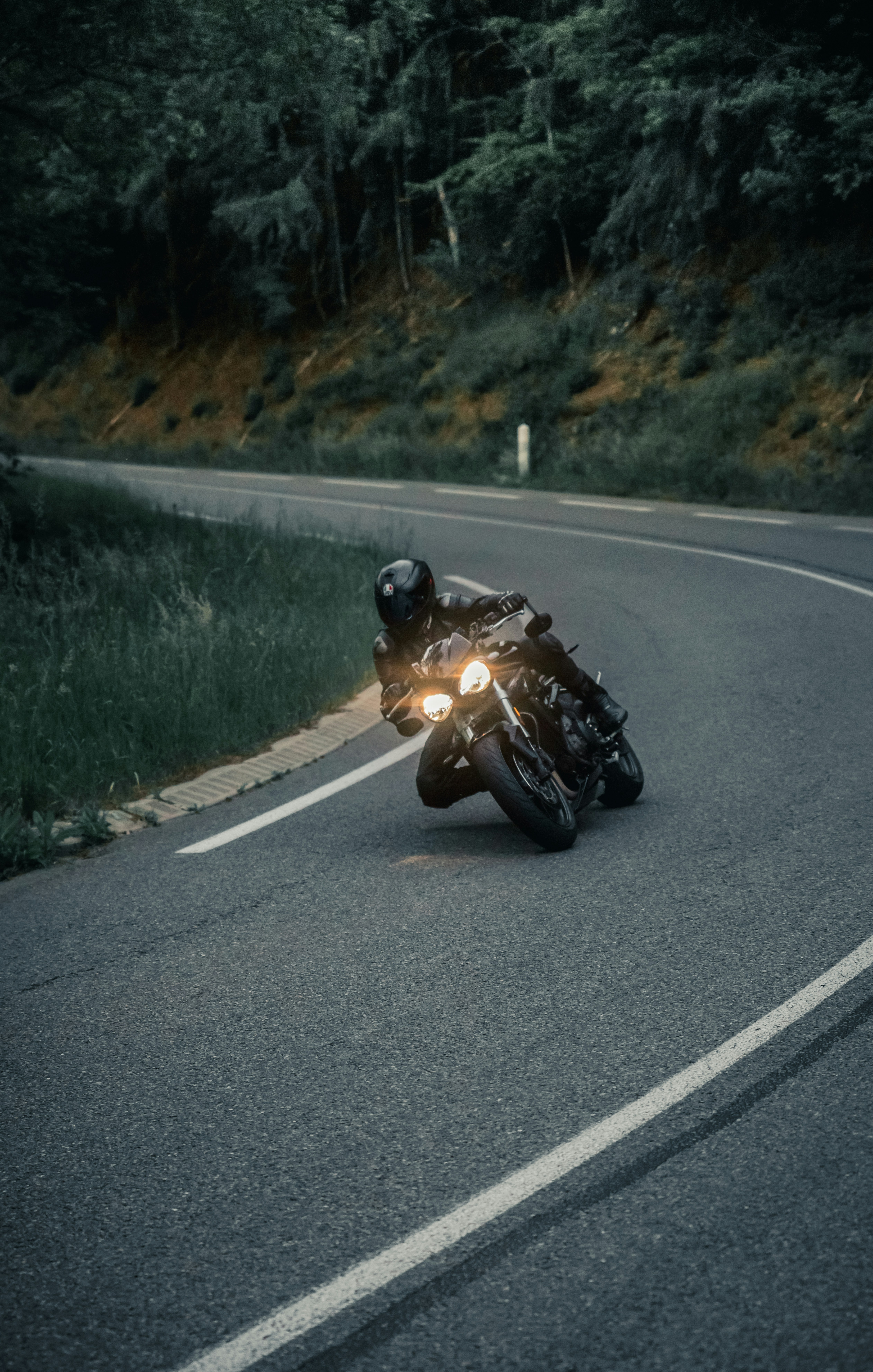 Motorrad fahren in der Eifel